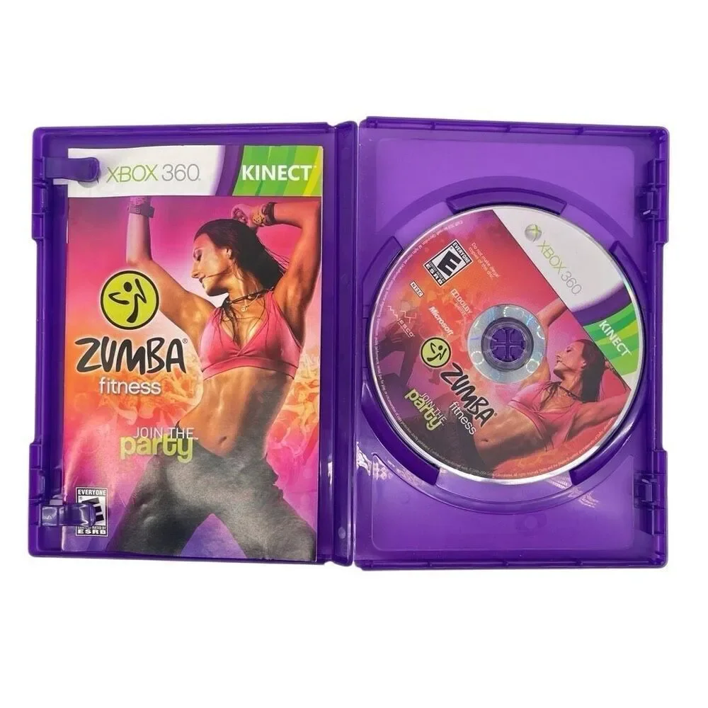 Microsoft Xbox 360 Kinect Zumba Fitness Dance Party Game
